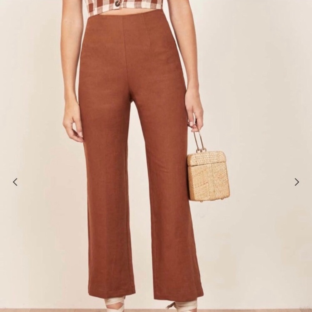 Reformation Noble Pant - Linen - NWT